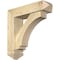 Ekena Millwork Imperial Arts and Crafts Rough Sawn Bracket w/ Offset Brace, Douglas Fir, 6"W x 22"D x 22"H BKT0604X22X22IMP03RDF - alternate 1